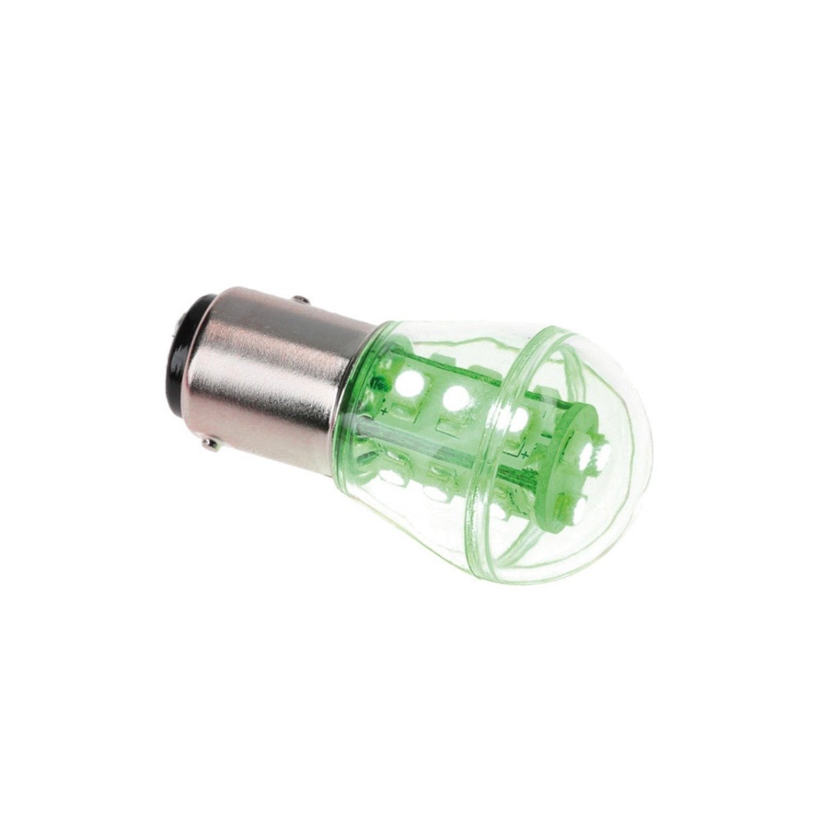 NauticLed LED - lanternlampa BAY15D Grön