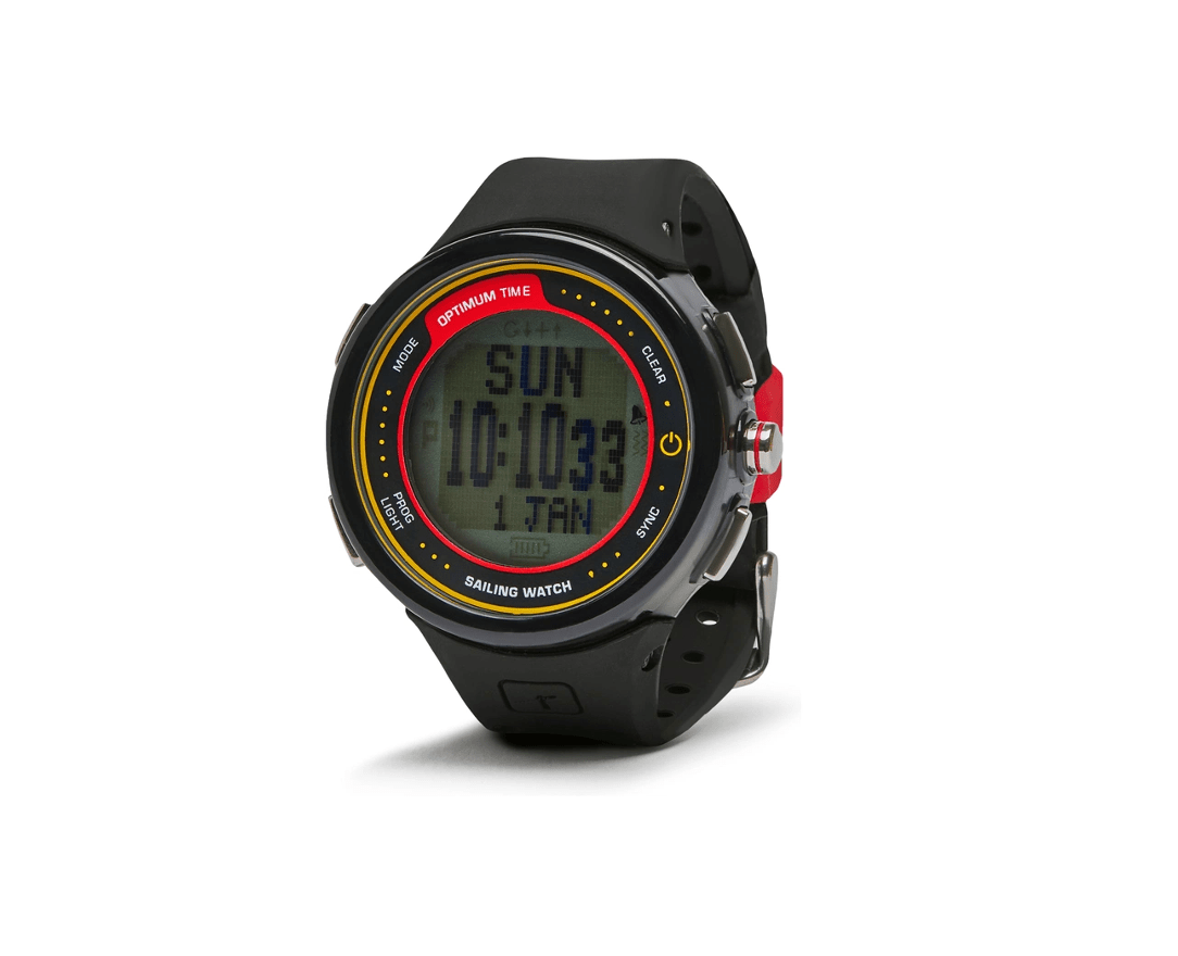 Optimum Time OS12R – Startklocka med stor display och uppladdningsbart batteri