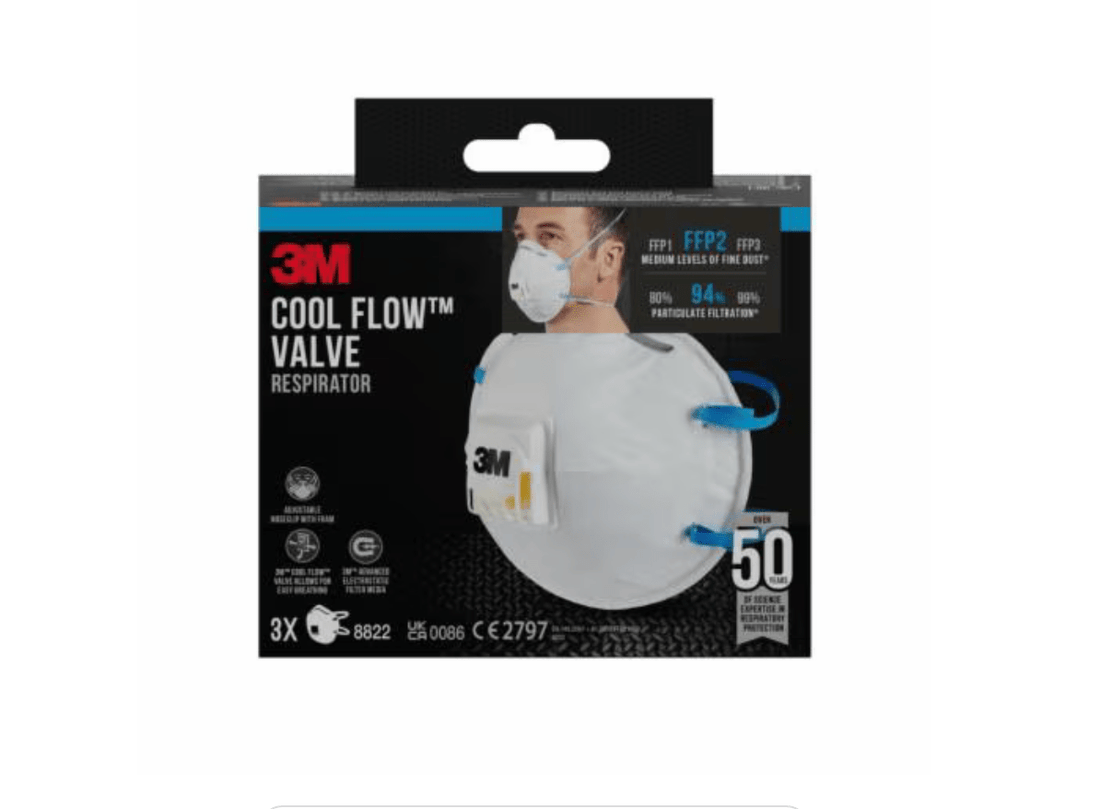 Partikelskydd/munskydd 3M - 3 pack