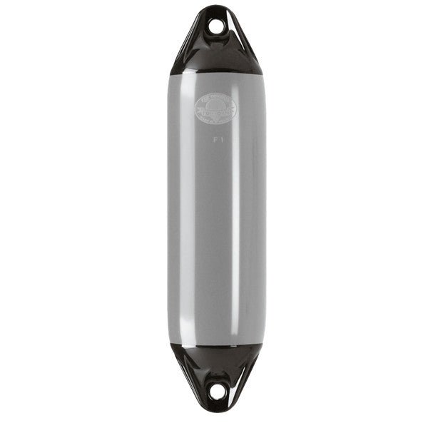 Polyform F - fender grå/svart topp