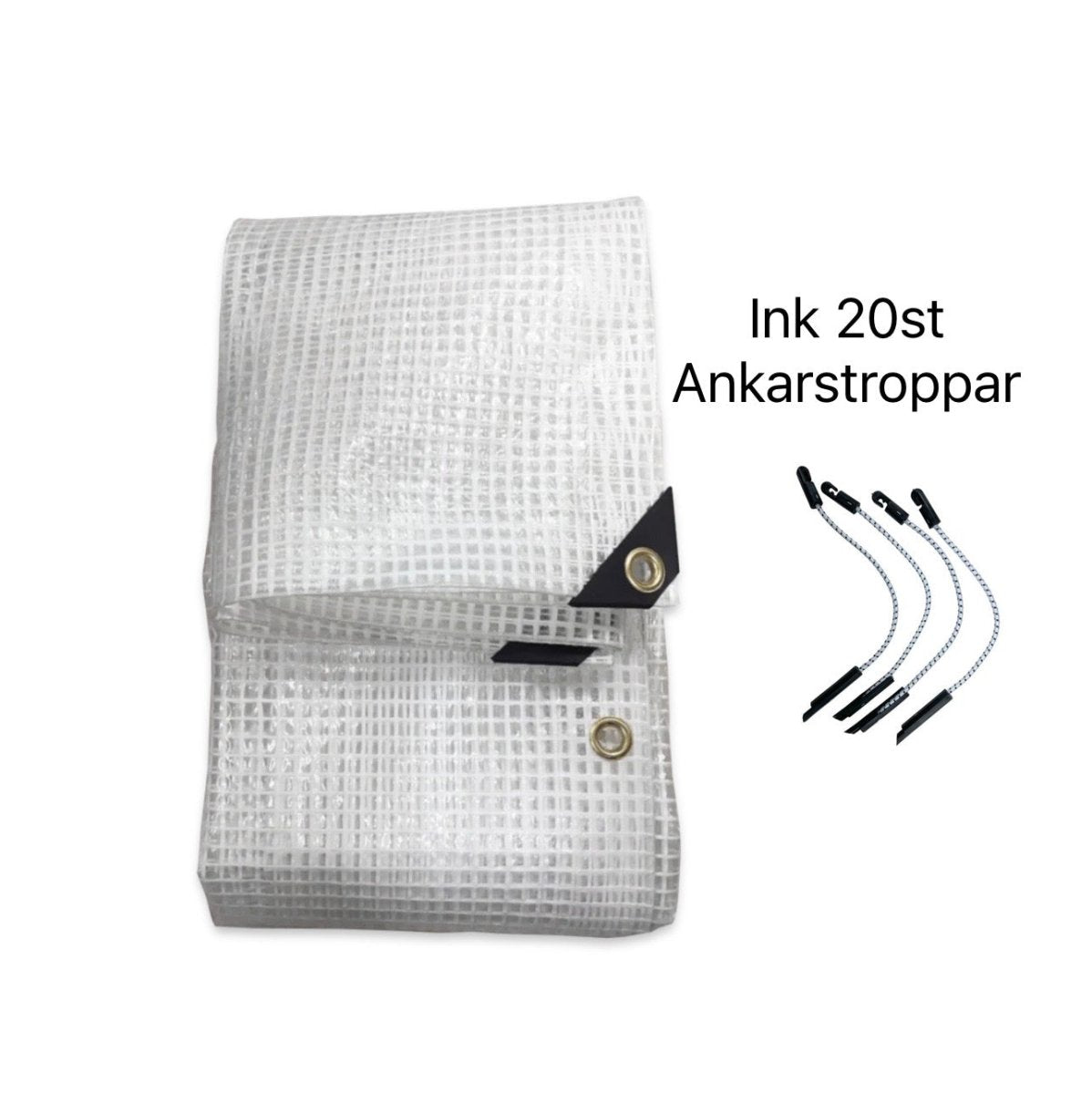 Presenning Formsydd Flex 250g/m2 med stroppar