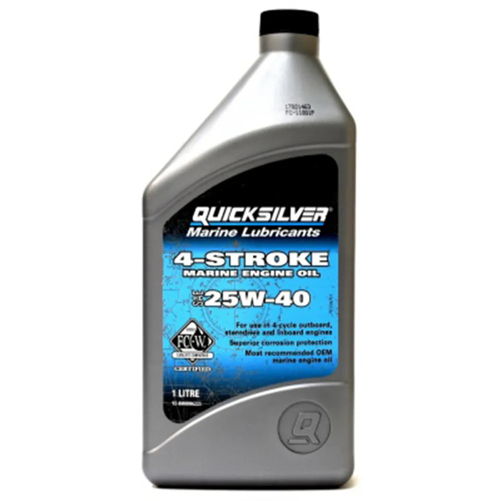 Quicksilver Motorolja 25W-40 1 L