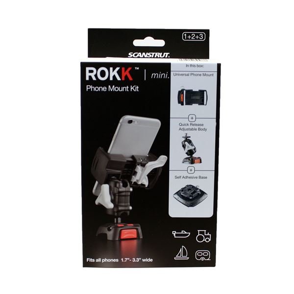ROKK Mini kit för mobil med självhäftande fäste