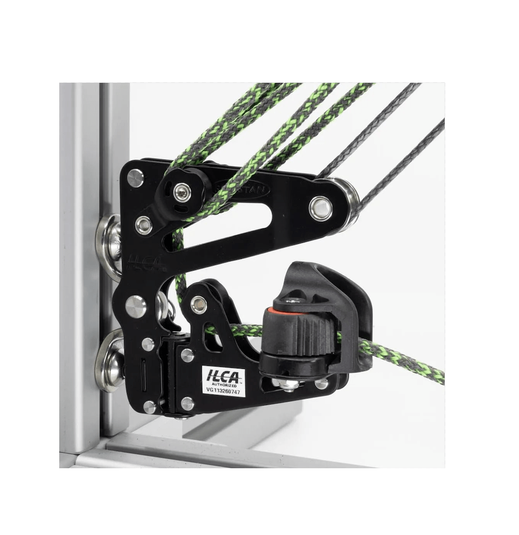 Ronstan XD Kick med Hi Load och Orbit Block samt linor