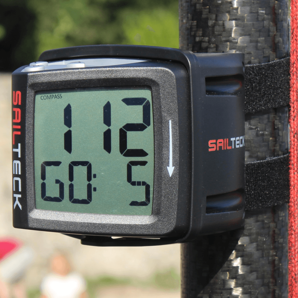 Sailteck Race Compass med tidtagning - med fäste och skydd