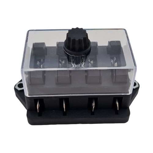 SÄKRINGSDOSA 4 - POLIG FLATSTIFT