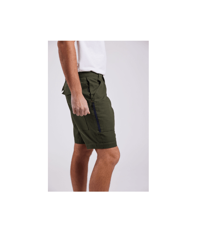 Sebago Deck Shorts Olive Herr