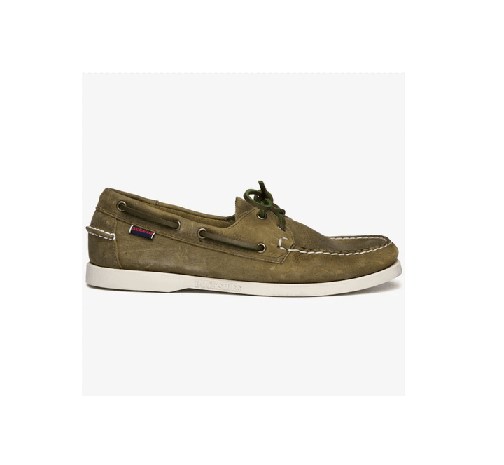 Sebago Docksides Crazy H - Green Military
