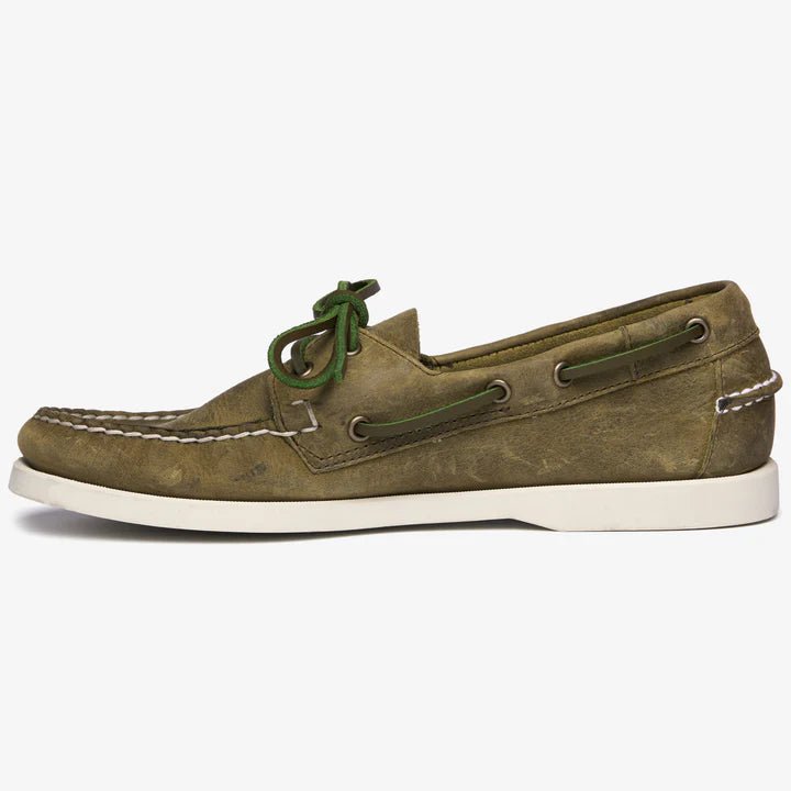 Sebago Docksides Crazy H - Green Military