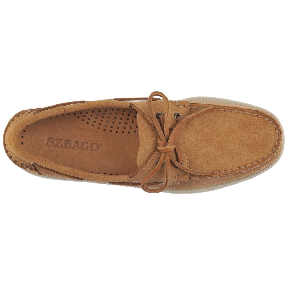 Sebago Docksides Portland Flesh Out Brown Cognac