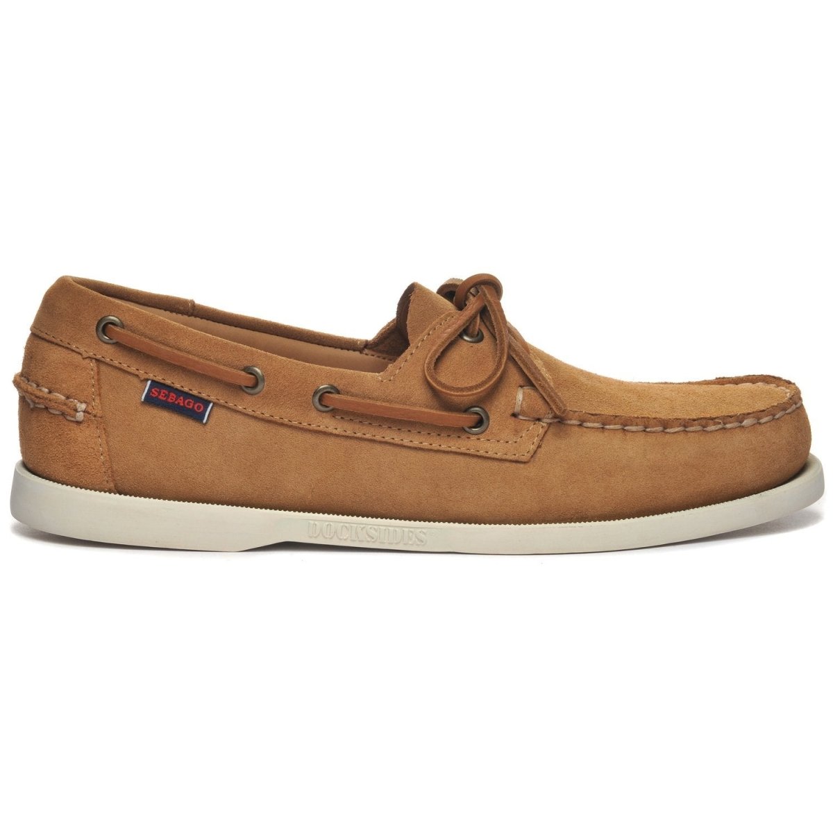 Sebago Docksides Portland Flesh Out Brown Cognac