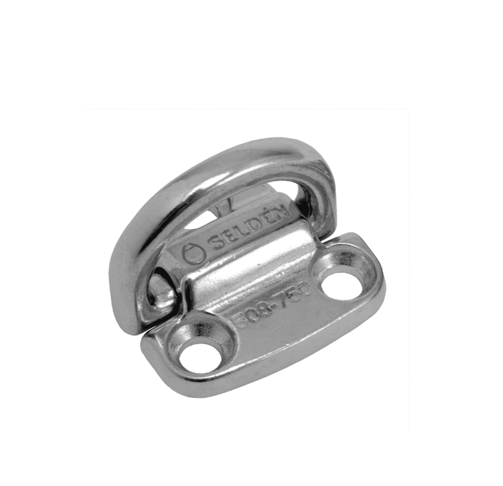 Seldén Däcksögla – Fast/Fällbar Pad Eye Ø8