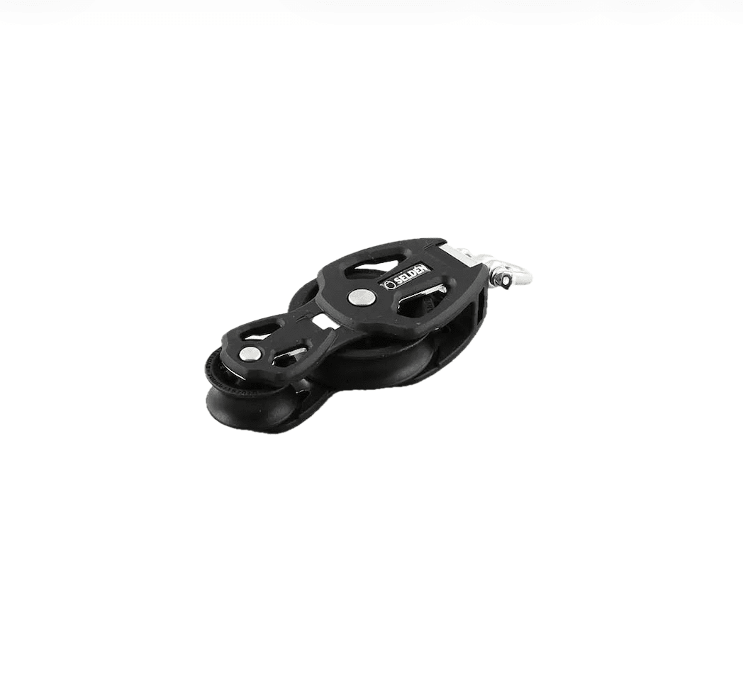 Seldén Fiolblock med svirvel - 12mm & 14mm