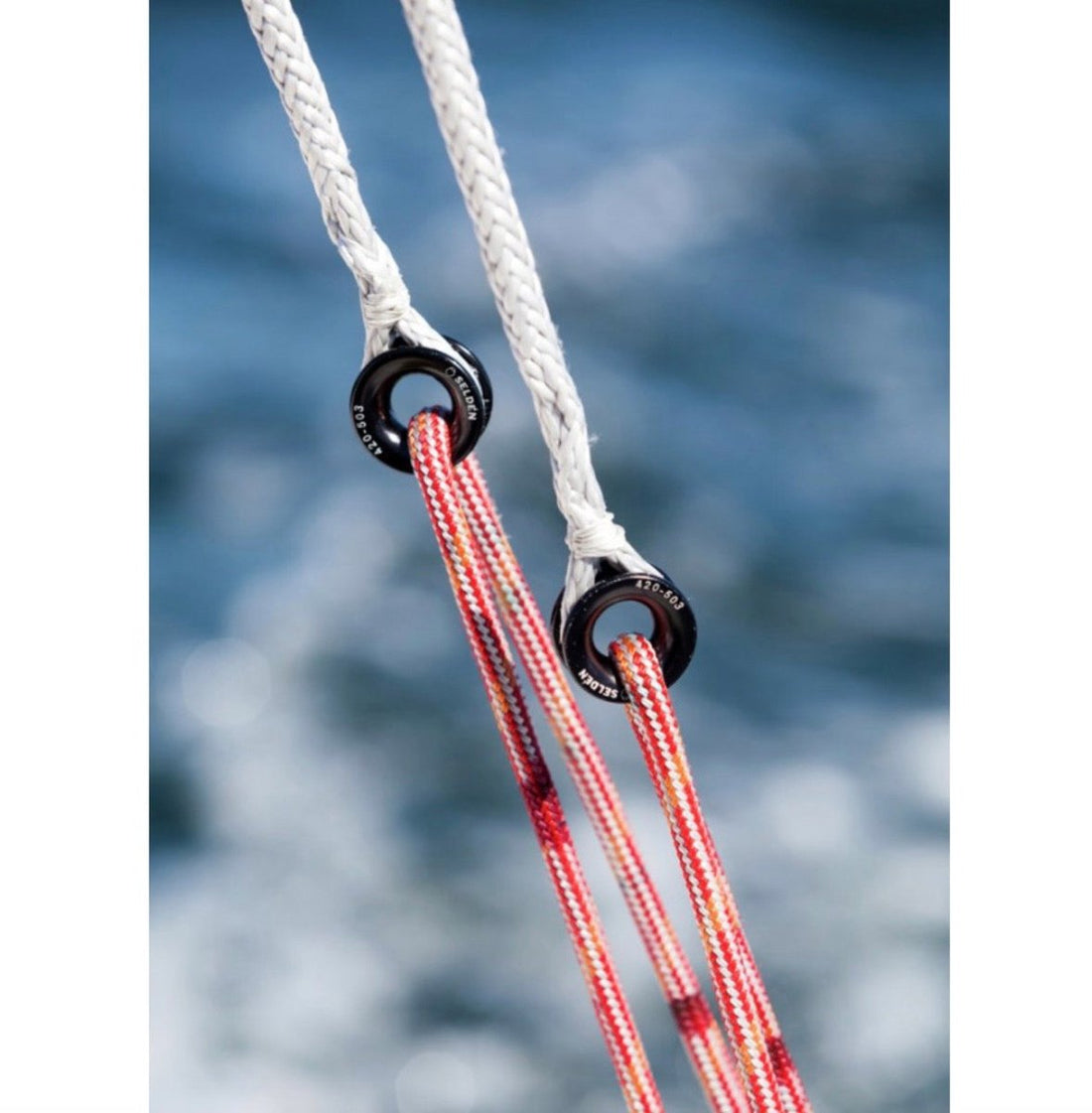 Seldén Lågfriktionsring anodiserad aluminium