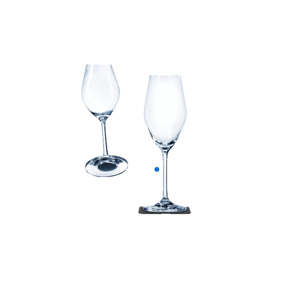Silwy Magnetic Crystal Glass Champagne 20 cl, 2 - pack
