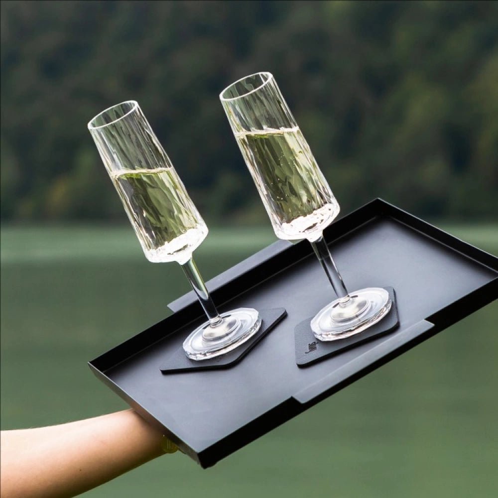 Silwy Magnetic Plastic Glass Prosecco 10 cl, 2 - pack