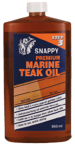 SNAPPY PREMIUM TEAK OIL 950ML