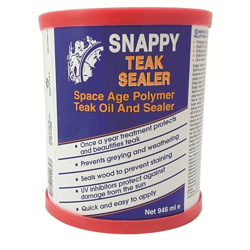 Snappy Teak Sealer