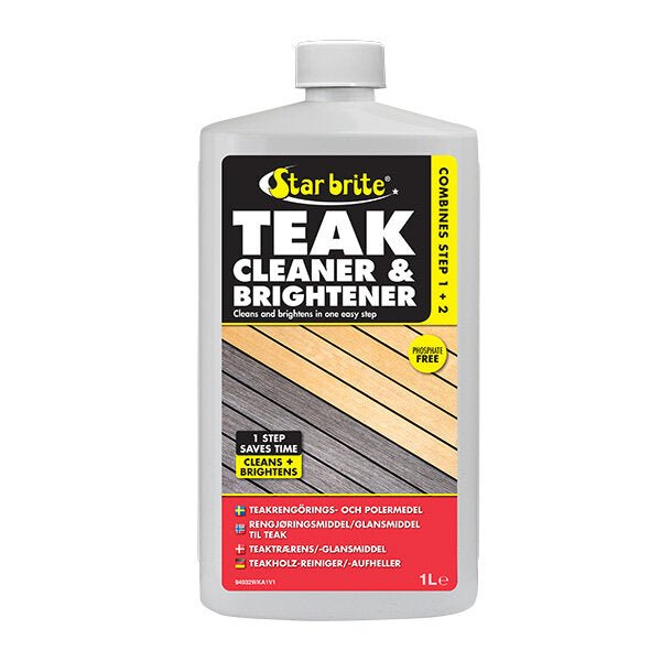 Star Brite Teak Cleaner & Brightener 1L