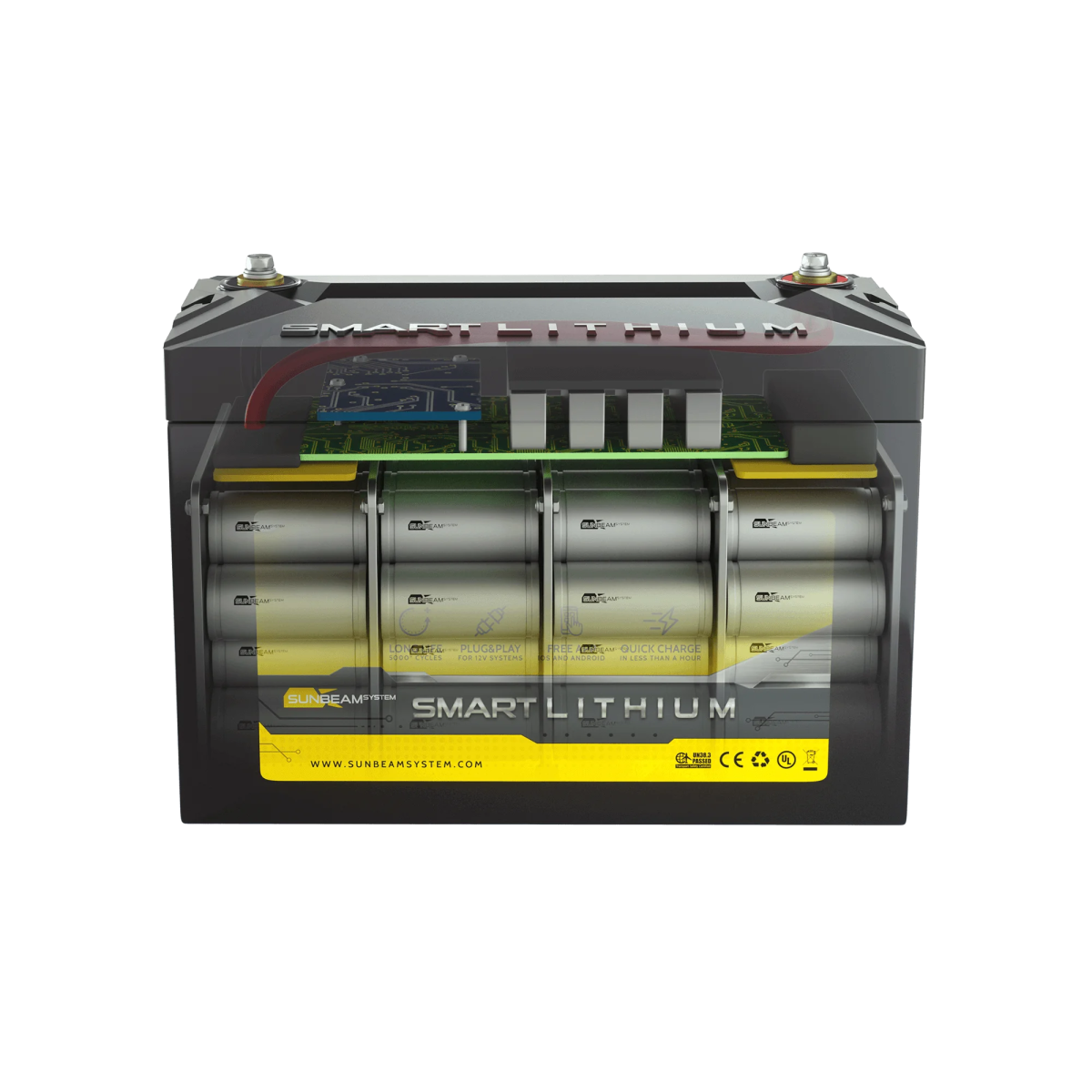 Sunbeam Smart Lithium Batteri Multi 12V 108AH