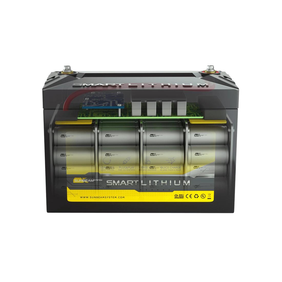 Sunbeam Smart Lithium Batteri Multi 12V 108AH