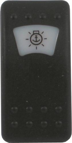 Symbolknapp Strömbrytare