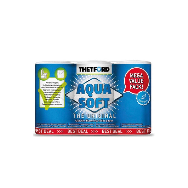Toalettpapper Aqua Soft Mega value pack