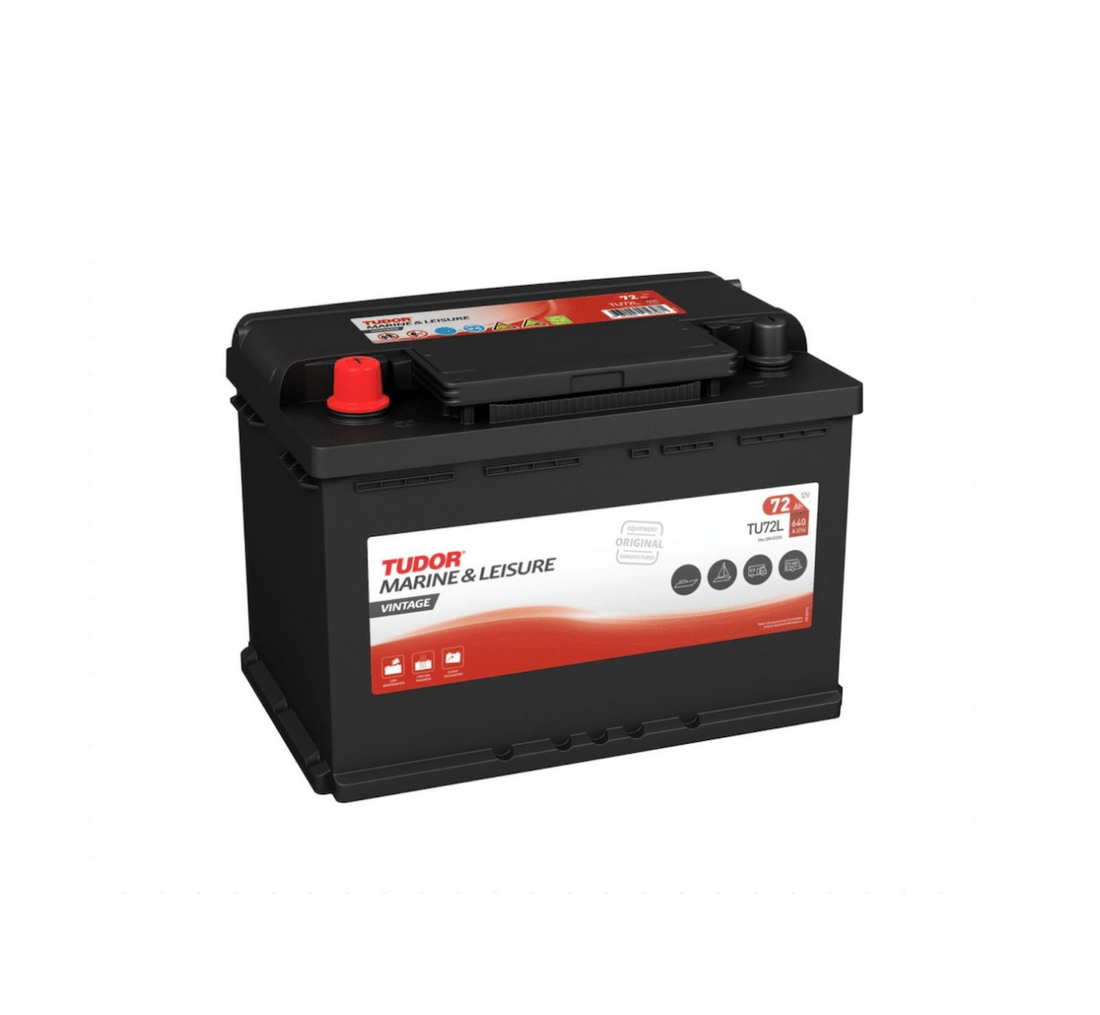 Tudor batteri fritid 12V 72Ah (Endast i butik)