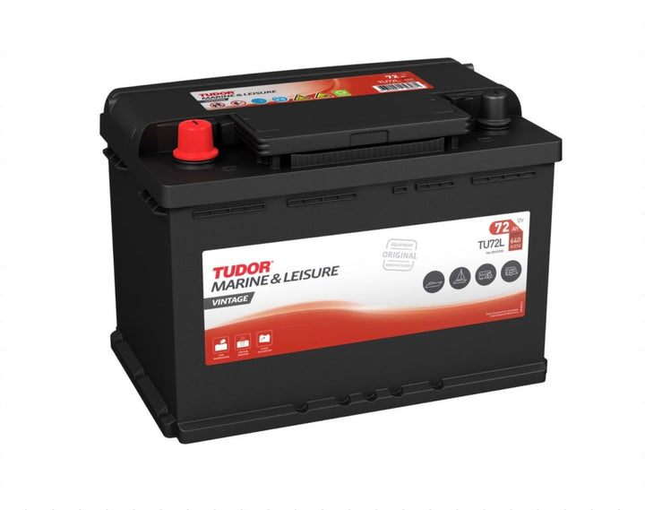 Tudor batteri fritid 12V 72Ah (Endast i butik)