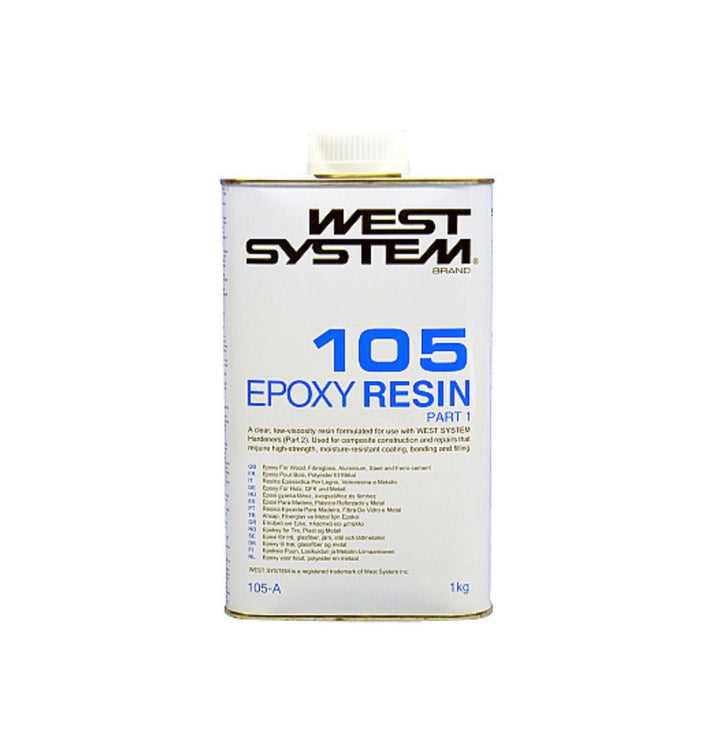 West System 105 Epoxy bas, 1kg