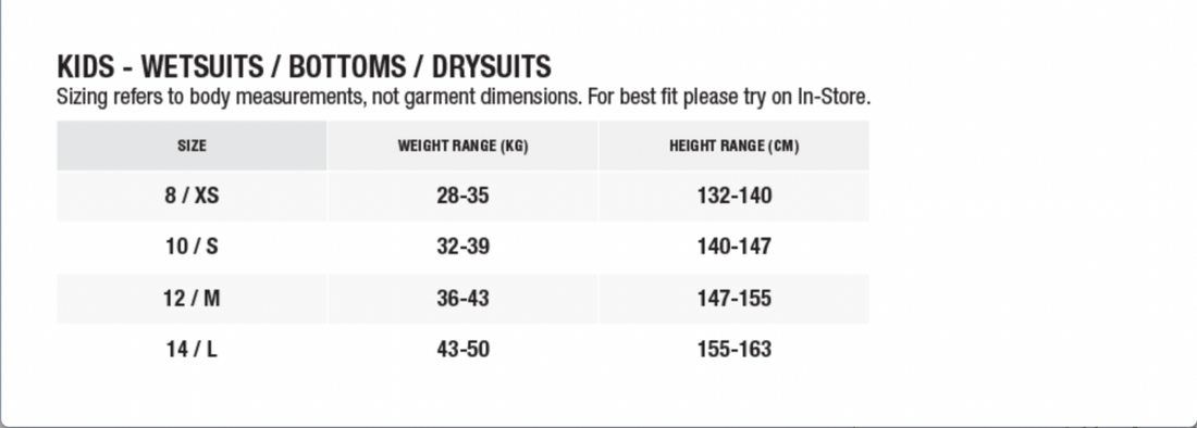 Zhik Junior Neoprene Skiff Suit